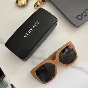 Versace | Accessories | Versace Tan Sunglasses New With Box  display picture 1